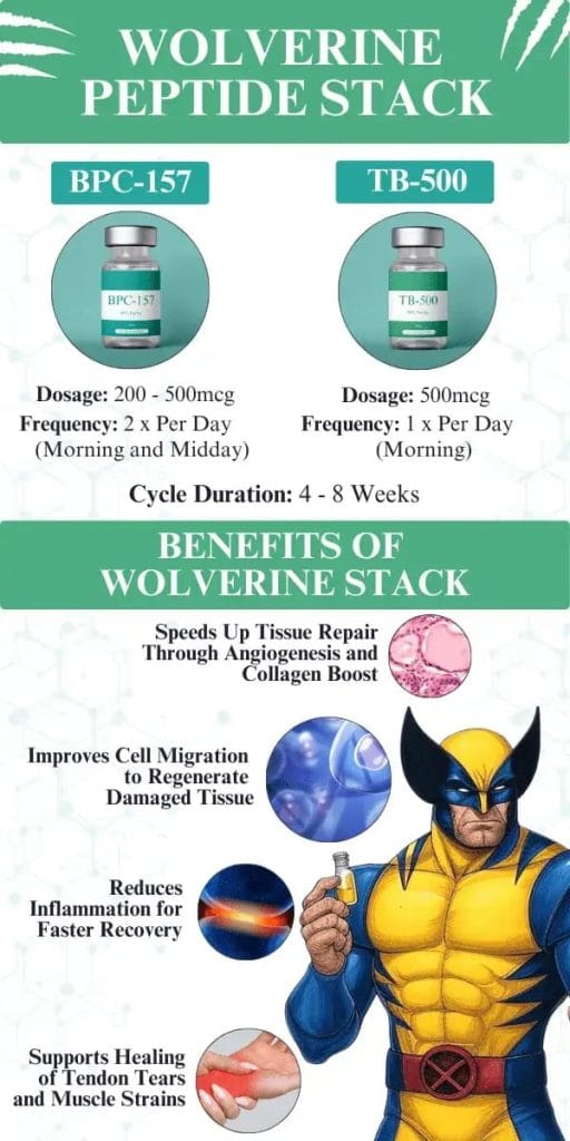 wolverine peptide stack