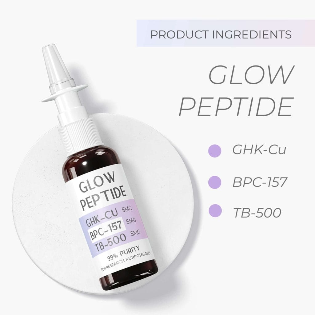 glow peptide dosage