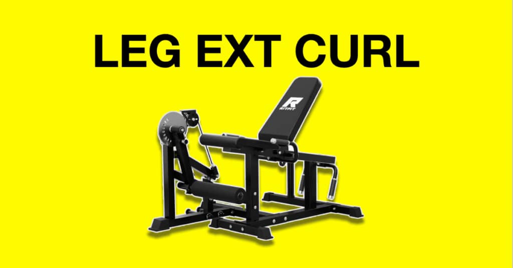 Leg Extension and Curl Machine